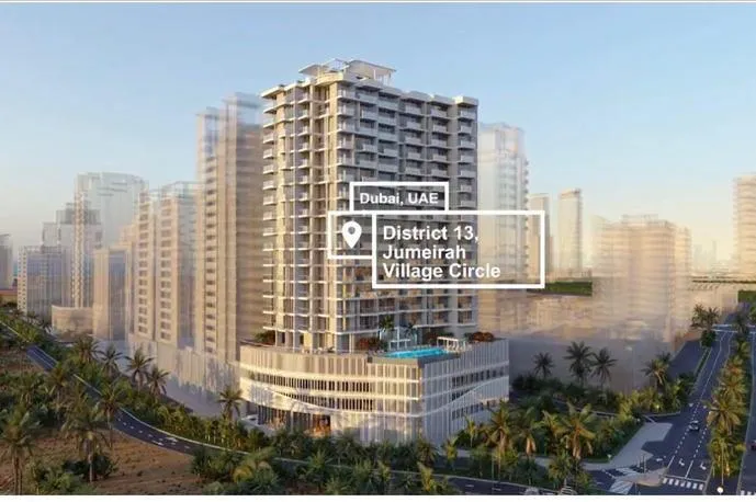 Новая резиденция TETR1S с бассейнами, садами и зоной отдыха, JVC, Дубай, ОАЭ