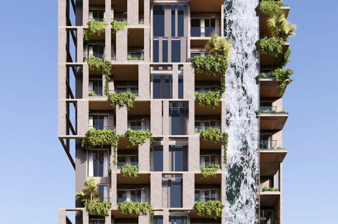 Новая резиденция Amazonia с бассейном и коворкингом, Al Jaddaf, Дубай, ОАЭ