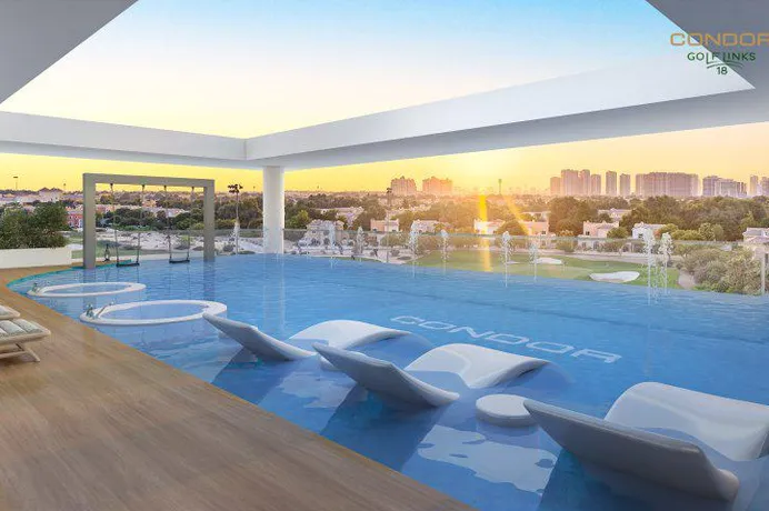 Элитный жилой комплекс Golf Links 18 в районе Дубай Спортс Сити, ОАЭ