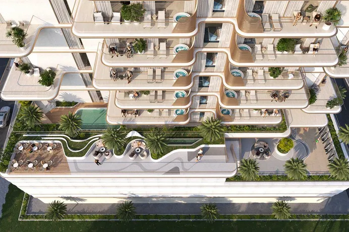 Меблированные апартаменты в элитном жилом комплексе Sunset Bay Two в районе Dubai Islands, ОАЭ