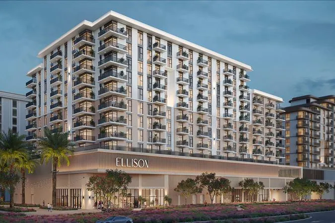 Новая резиденция Ellison с бассейном рядом с парками и первоклассной инфраструктурой, Town Square, Дубай, ОАЭ