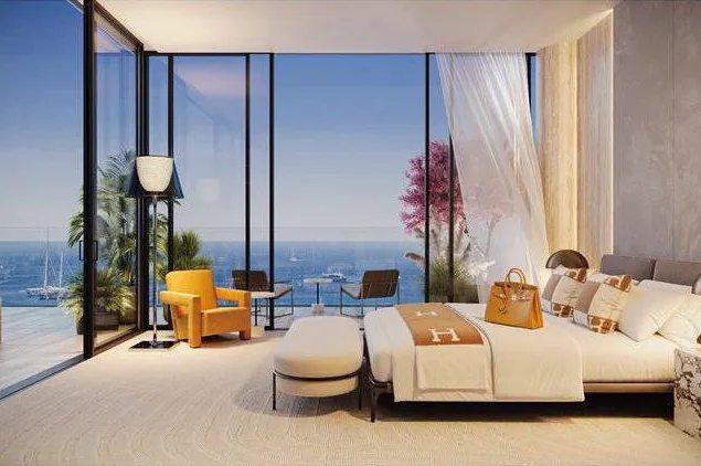 Новая резиденция Villa del Divos с инфинити-бассейнами, панорамными видами и пляжным клубом, Dubai Islands, Дубай, ОАЭ