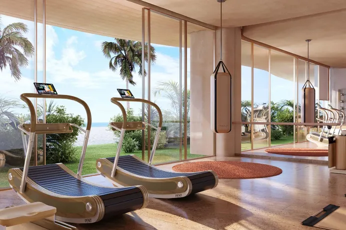 Новый комплекс вилл на берегу океана Jumeirah Asora Bay с бассейнами, оздоровительным центром и панорамными видами, La Mer, Дубай, ОАЭ