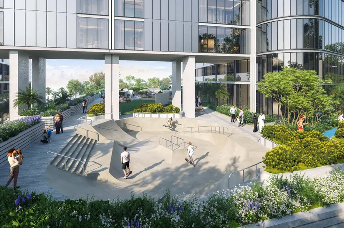 Высотный жилой комплекс Skyvue Spectra в районе Sobha Hartland 2, Дубай, ОАЭ