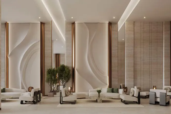 Новая резиденция Starlight с бассейном, зонами отдыха и коворкингом, Al Jaddaf, Дубай, ОАЭ