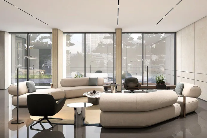 Новый проект Luzora Residences с бассейном и гольф-картами для передвижения по острову, в 3 минутах от пляжа, Dubai Islands, Дубай, ОАЭ