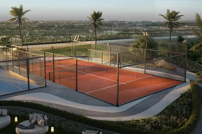 Новая резиденция VELOS с бассейном, коворкингом и фитнес-пространствами рядом с автомагистралями, Motor City, Дубай, ОАЭ