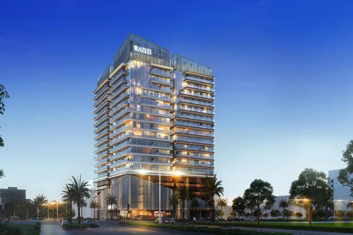 Новая резиденция Ruby с бассейном и клубным домом рядом с основными автомагистралями, JVC, Дубай, ОАЭ