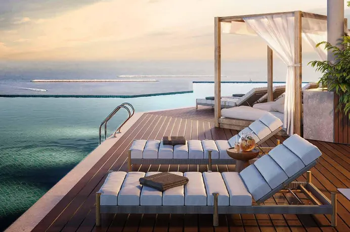 Первоклассный жилой комплекс Al Habtoor Grand с выходом на пляж, Jumeirah Beach Residence, Дубай, ОАЭ