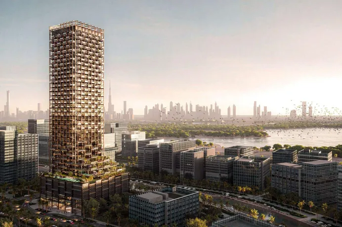 Первоклассный проект The Symphony с 4 лагунами от бюро Захи Хадид в районе Meydan Horizon, Дубай, ОАЭ