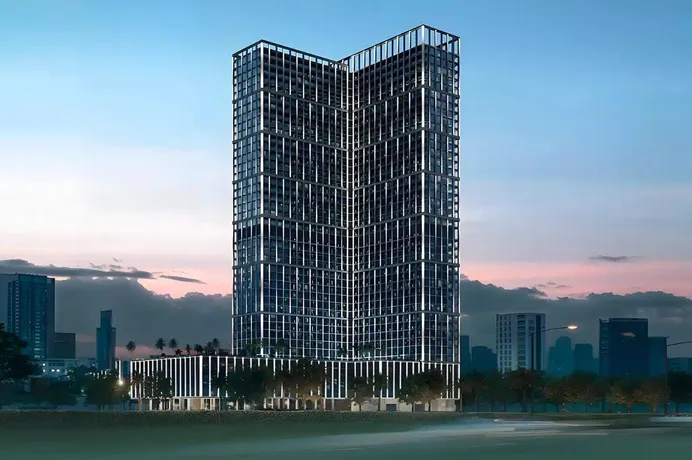 Новый проект Binghatti Vintage с бассейном, садами и круглосуточной охраной, Majan, Дубай, ОАЭ