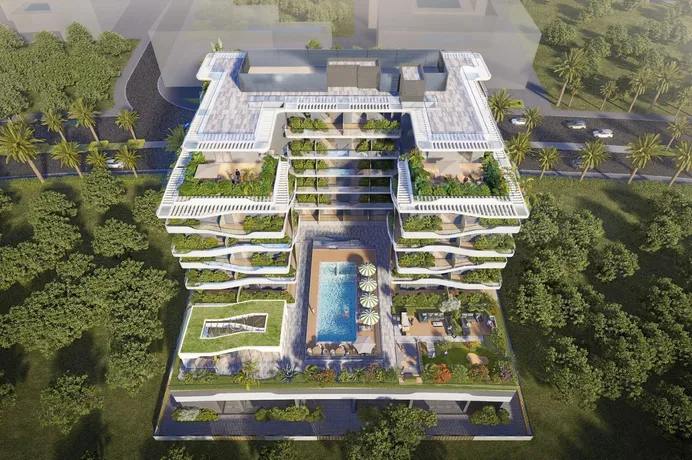 9 новых квартир в ЖК Sports View 2 в Дубае