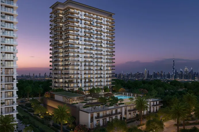 4 новые квартиры в ЖК Greencrest в Дубае
